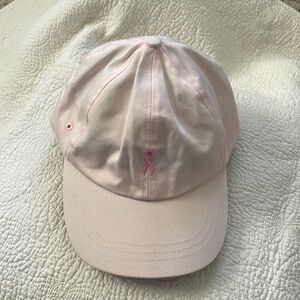 Pink “Share the Care” Breast Cancer Awareness Women’s adjustable ball cap.
